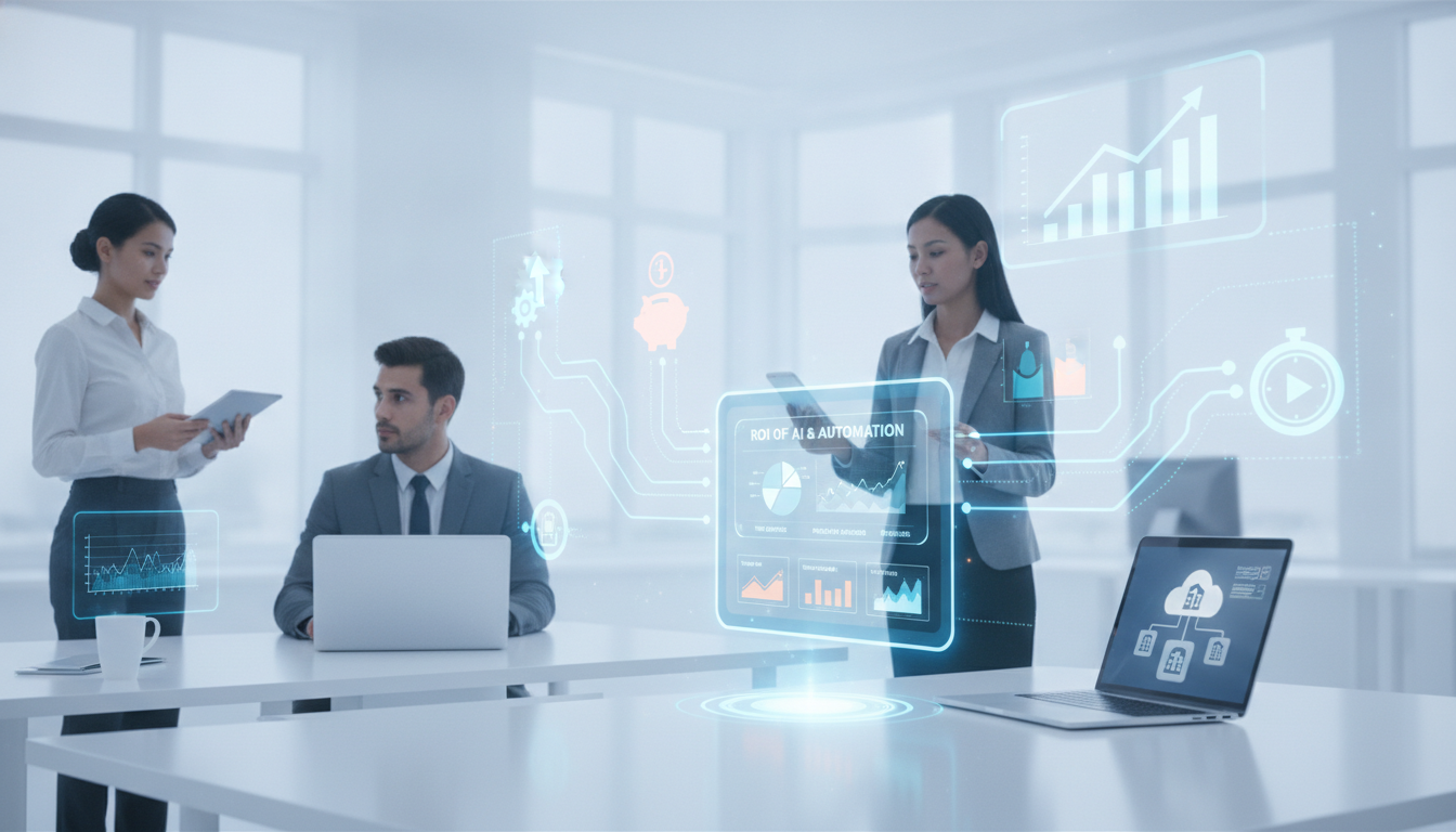 Measuring the ROI of AI and Automation for Small Businesses: A Practical Framework to Evaluate Time Savings, Revenue Gains, and Productivity Improvements Measuring the ROI of AI and Automation for Small Businesses: A Practical Framework to Evaluate Time Savings, Revenue Gains, and Productivity Improvements