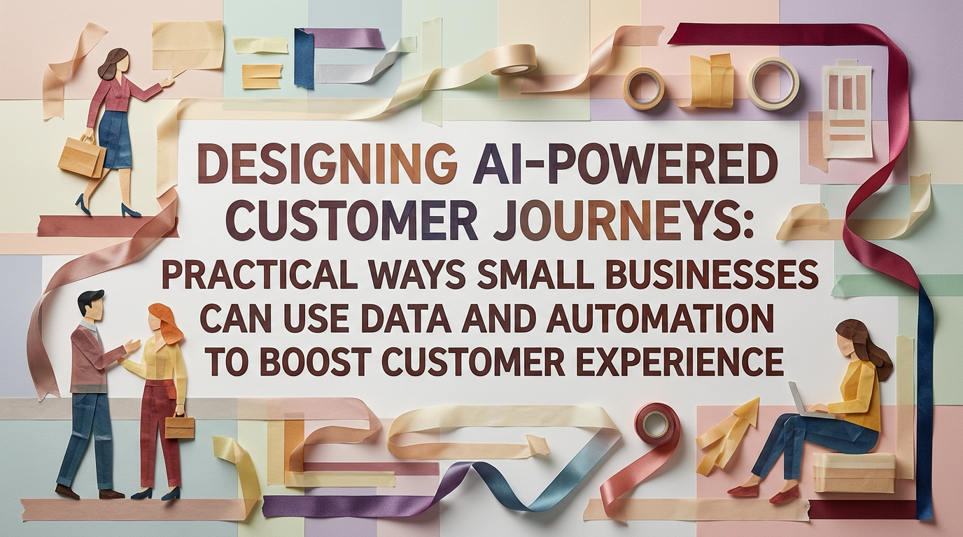 Designing AI-Powered Customer Journeys: Practical Ways Small Businesses Can Use Data and Automation to Boost Customer Experience Designing AI-Powered Customer Journeys: Practical Ways Small Businesses Can Use Data and Automation to Boost Customer Experience