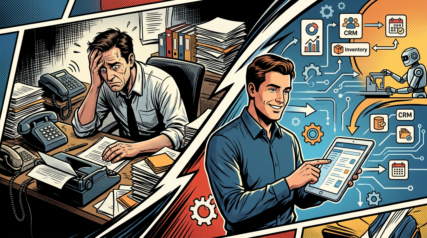 From Manual to Automated: Practical AI and Workflow Automation Strategies Small Businesses Can Implement This Year From Manual to Automated: Practical AI and Workflow Automation Strategies Small Businesses Can Implement This Year