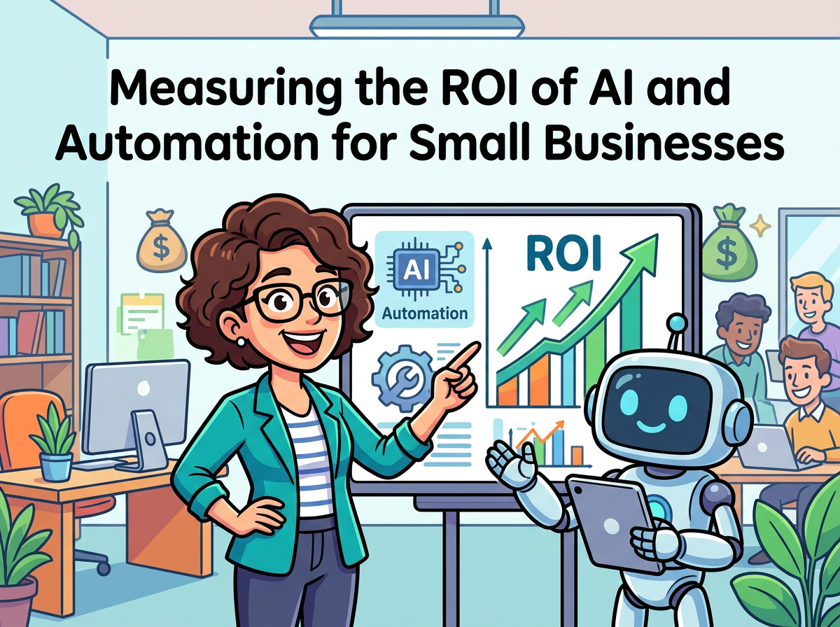 Measuring the ROI of AI and Automation for Small Businesses: A Practical Framework to Evaluate Time Savings, Revenue Gains, and Productivity Improvements
