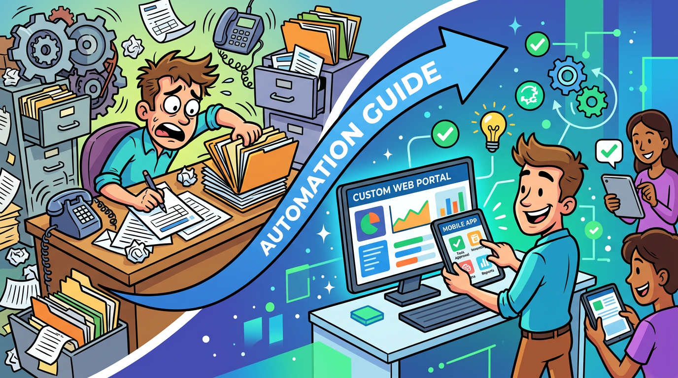 A Step‑by‑Step Guide to Automating Internal Workflows with Custom Web Portals and Mobile Apps for Small Businesses