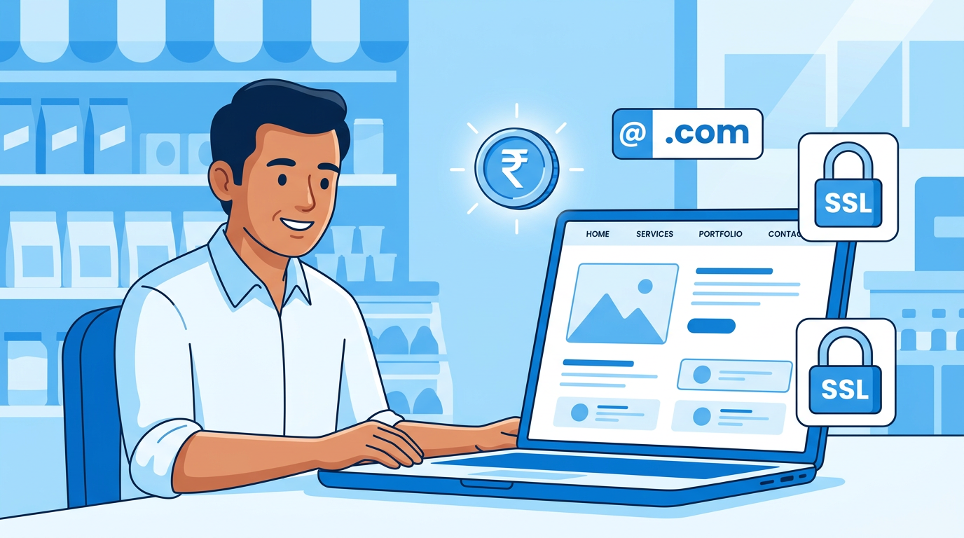 How to Get a Business Website Under ₹10,000 in India