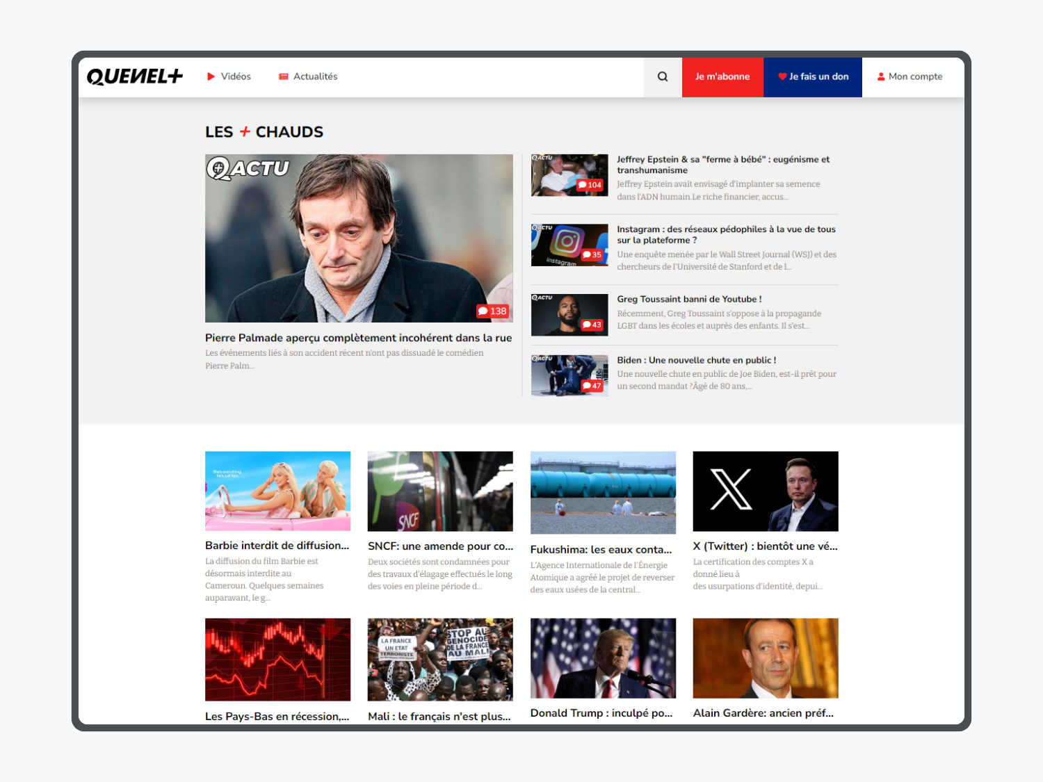 Quenel Plus3 Quenel Plus3