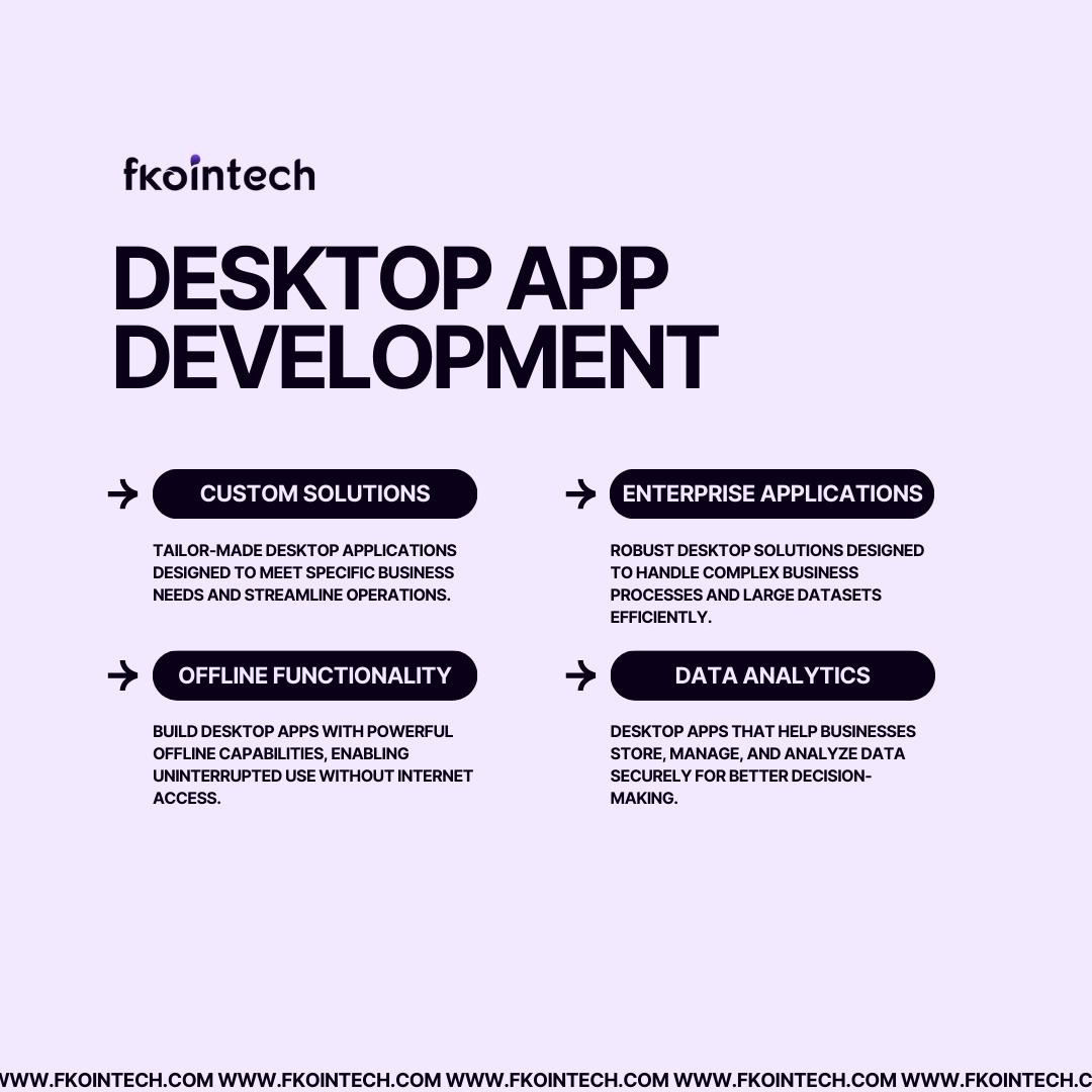 Desktop App Development Desktop App Development