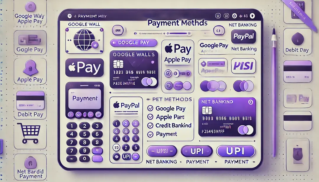 Multiple Payment Options Multiple Payment Options