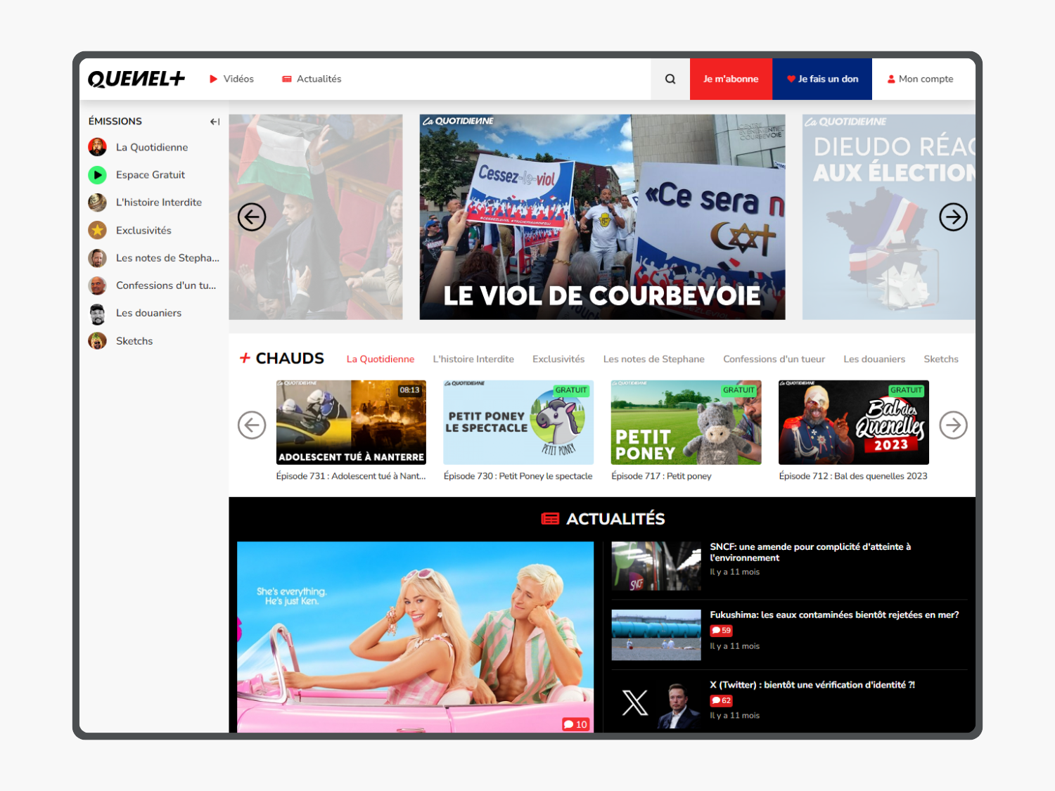 Quenel Plus Quenel Plus