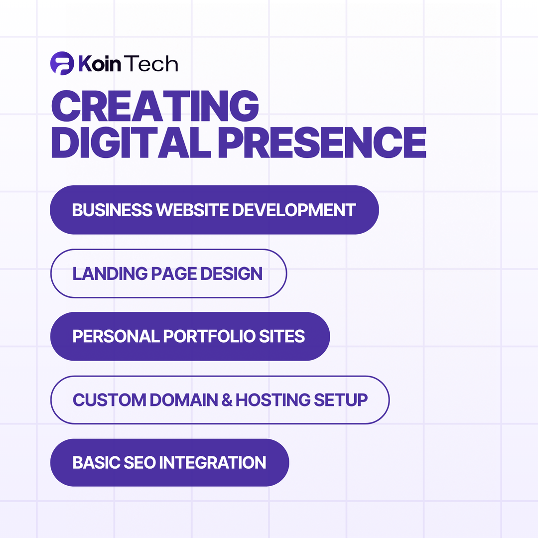 Creating Digital Presence Creating Digital Presence