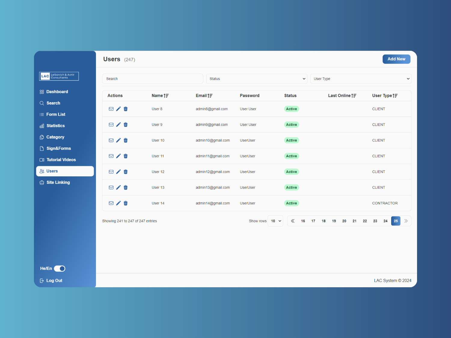 Reporting System6 Reporting System6