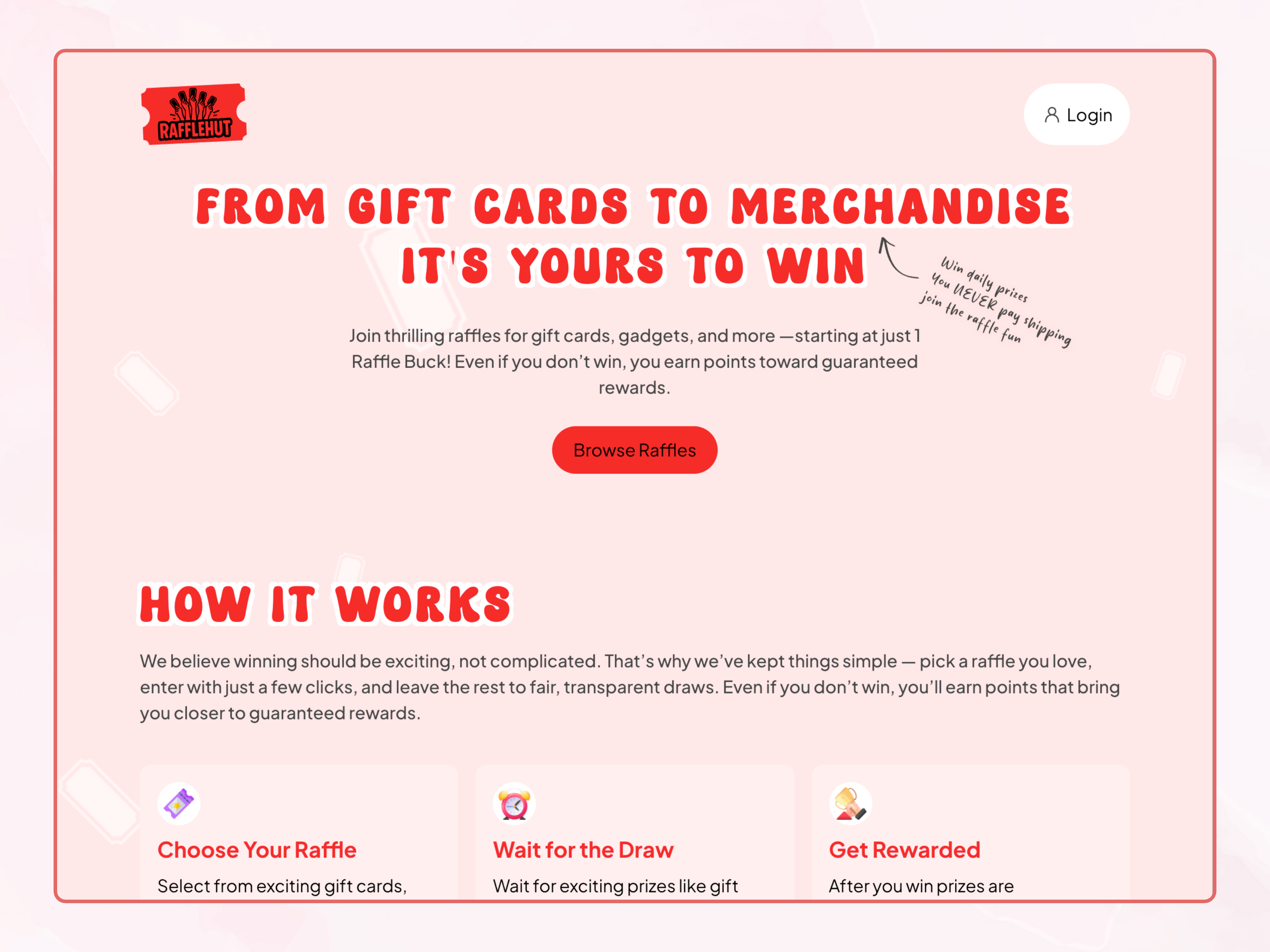 RaffleHut1 RaffleHut1