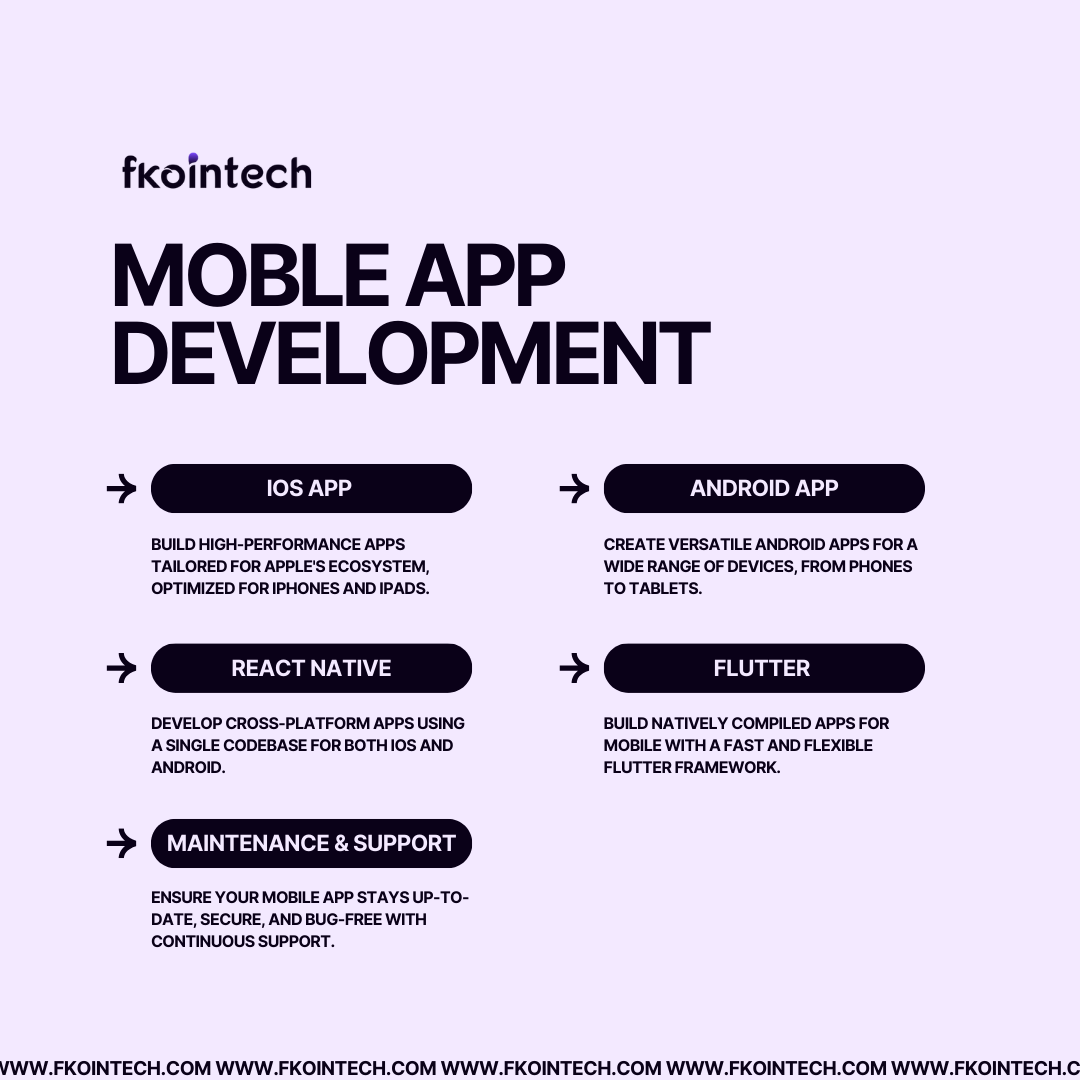 Mobile App Development Mobile App Development