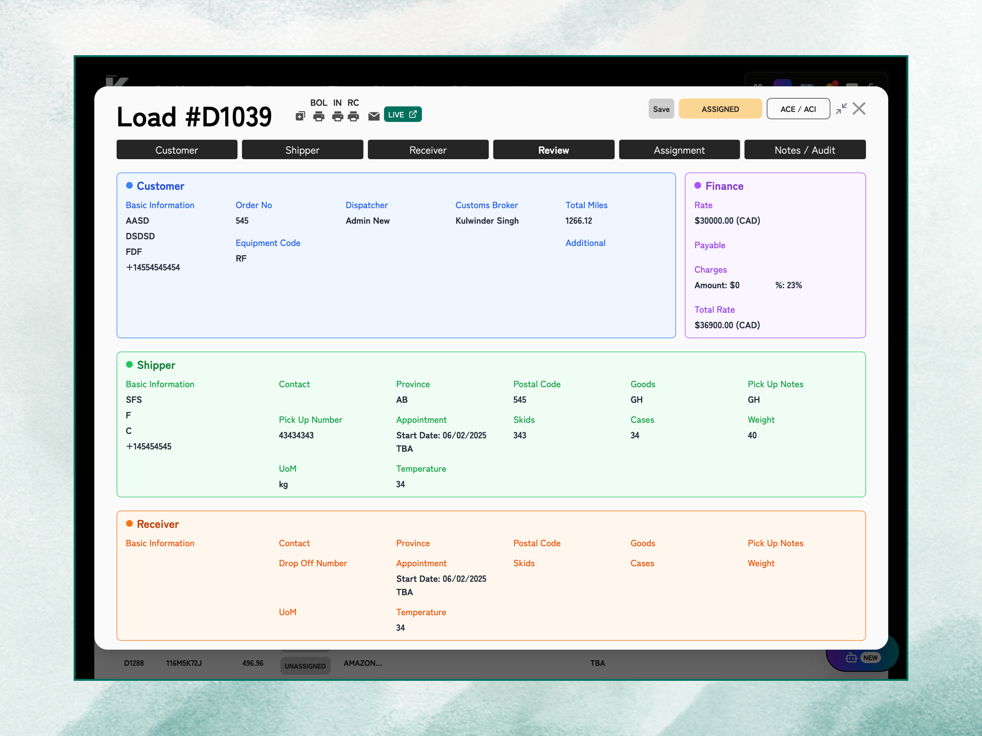 TorqueAI Dispatch1 TorqueAI Dispatch1