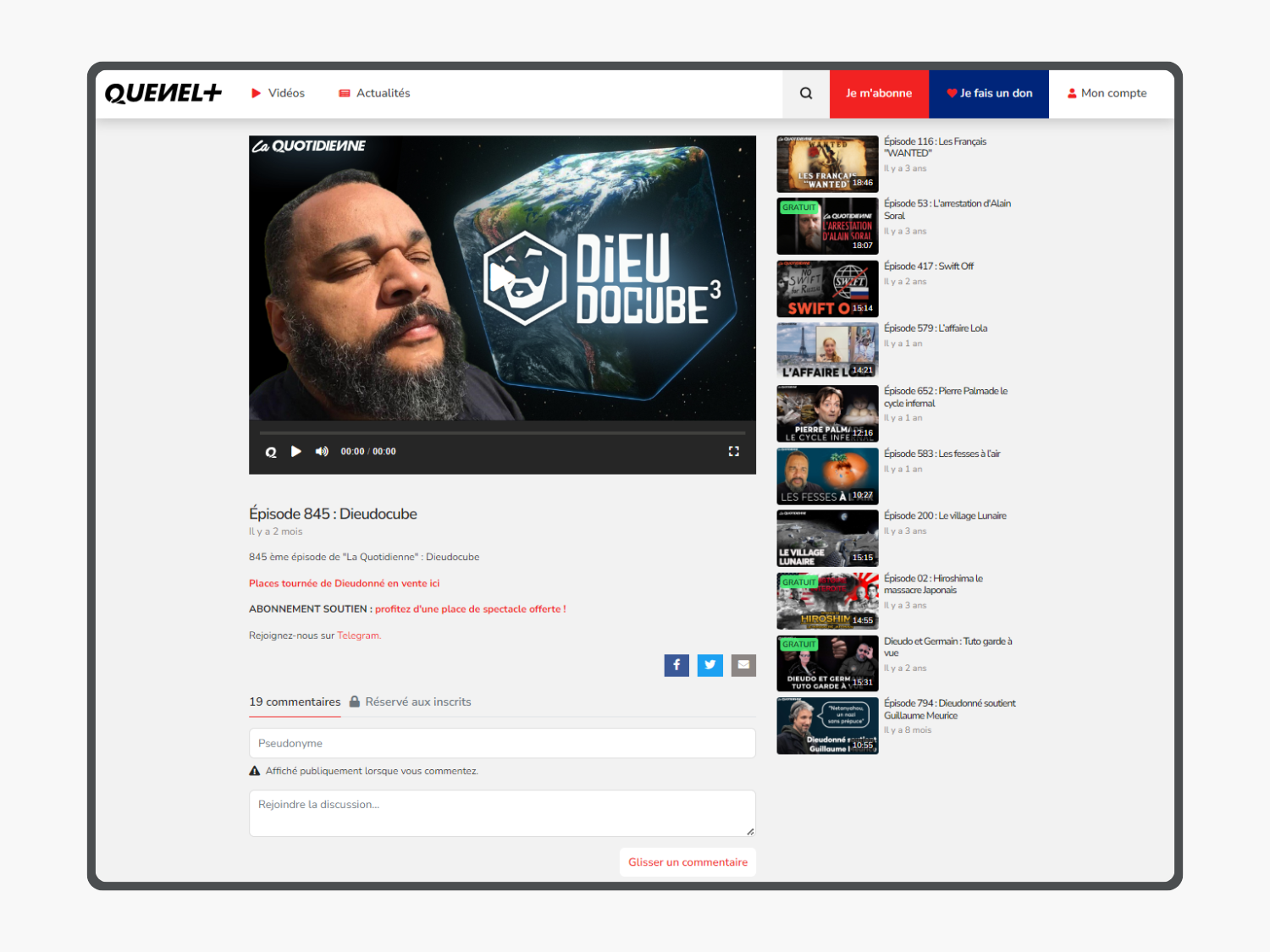 Quenel Plus2 Quenel Plus2