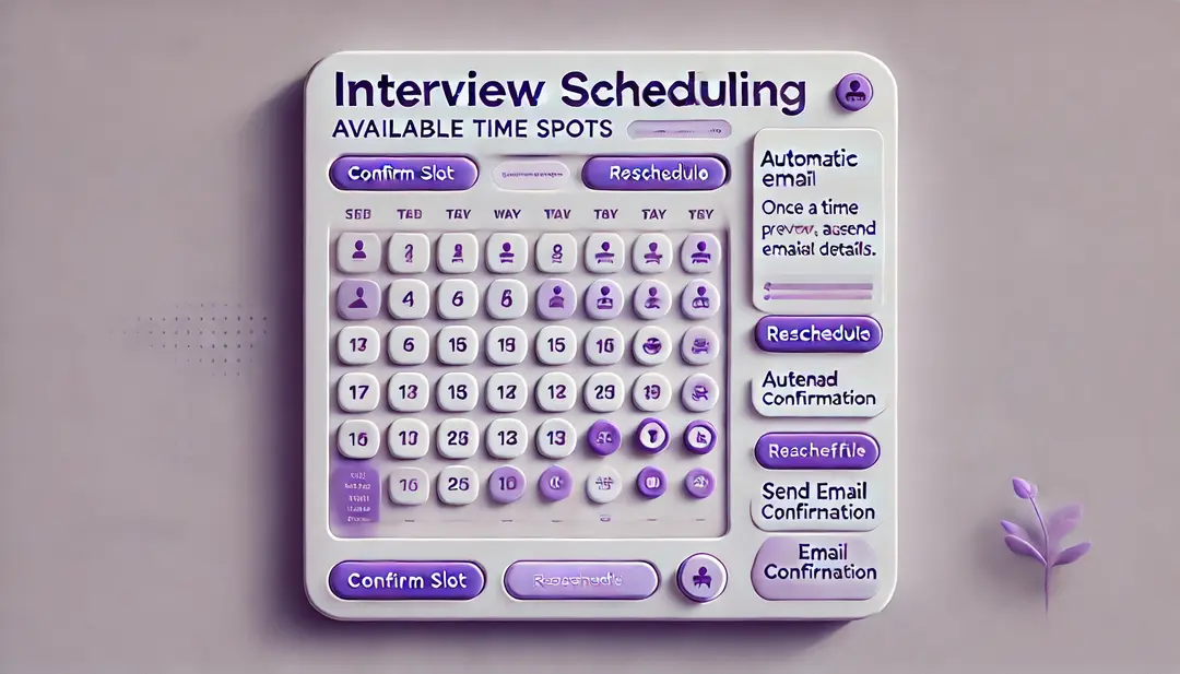 Automated Interview Scheduling Automated Interview Scheduling